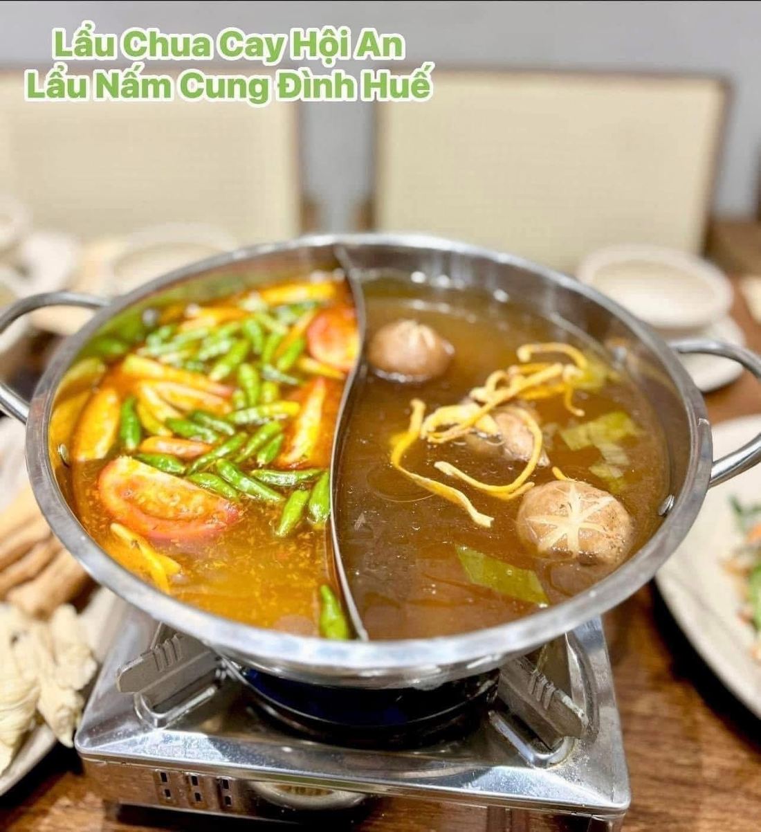 Lẩu chua cay Hội An - Miền Trung - Thế Giới Lẩu Chay